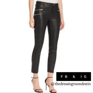 NWT Blank NYC Vegan Leather Moto Pants